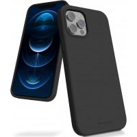  Maciņš Mercury Silicone Maciņš Apple iPhone 16 black 